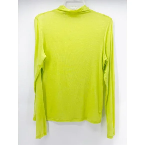 VINCE Layered Lyocell Blend Top Size L - Picture 3 of 11